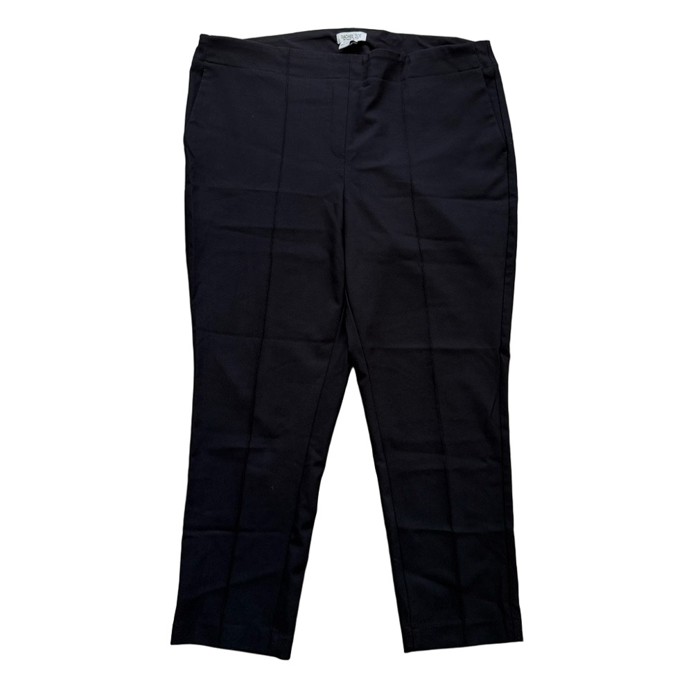 Rachel Zoe Black Dress Pants Elegant Style Women’s 2X Plus Office Formal Classic